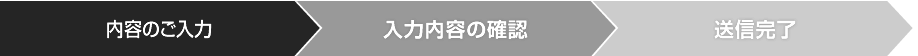 お問合せ内容ご入力